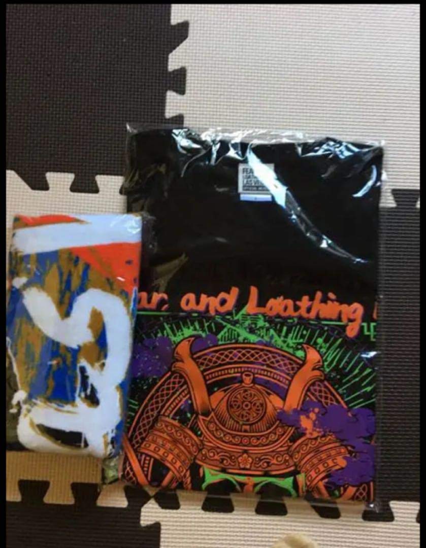 Amazon.co.jp: Las Vegas ポルノ超特急 限定タオル TシャツL2点
